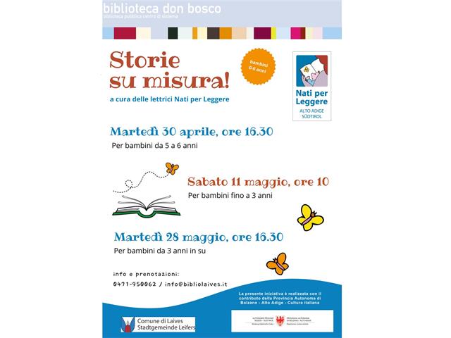 Foto für Storie su misura! Vorlesestunde für Kinder (in italienischer Sprache)